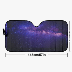 Galaxy Space Car Windshield Cover