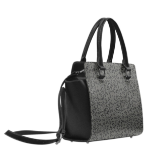 Black Leopard Purse Handbag