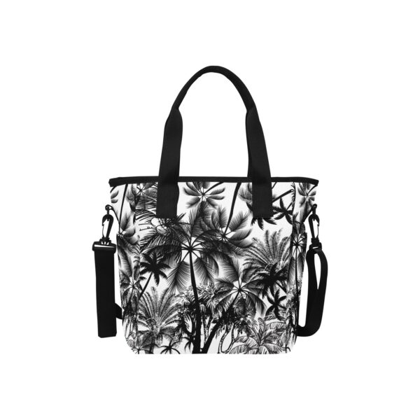 Coconut Tree Pattern Canvas Tote Bag