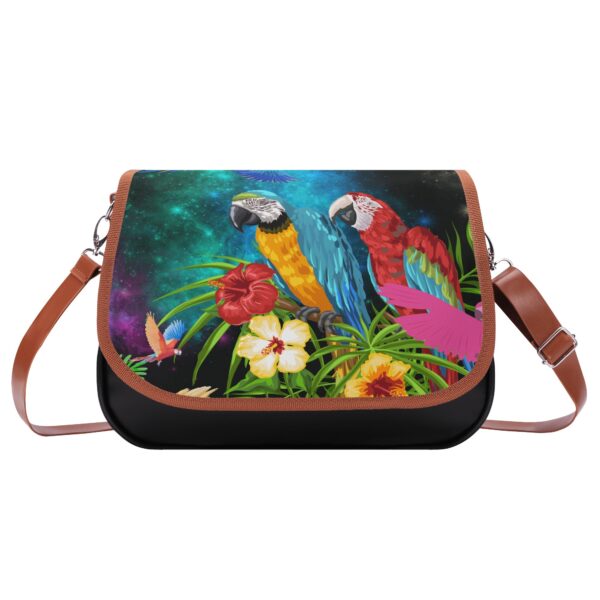 Leather Shoulder Nebulas Parrot bag