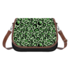 Leather Shoulder Leopard Exotic Green bag