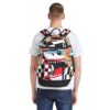 Shark Mouth Checkerboard Backpack