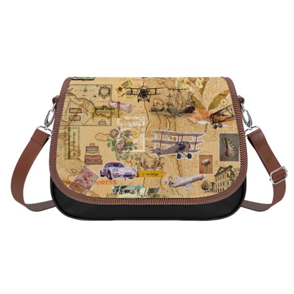 Leather Shoulder Vintage Travel Bag