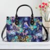 Stylish Blue Butterfly Shoulder Handbag Bag