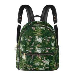 C343422424424Fern Wildflower Vegan Leather Backpack
