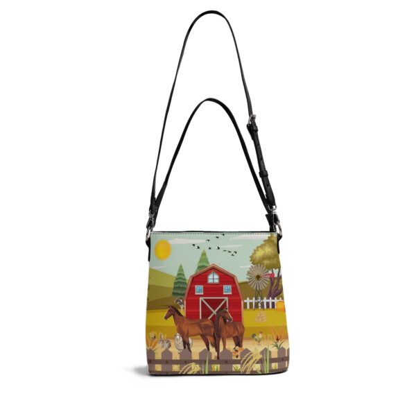 Farmer Animal Lover Bucket Shoulder Bag