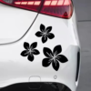 Pretty Flower stickers, Scratch resistant stickers, Motorcycle decals, Auto stickers, 3pcs Stickers, Rear Window sticker, Blossom stickers, Fuse2times, Red stickers, PVC stickers